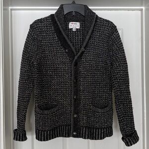 Rag & Bone Men’s Small Wool Cotton Knit Cardigan Gray Button Front